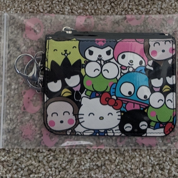 New HK dots & stripes minibe with Sanrio coin purse